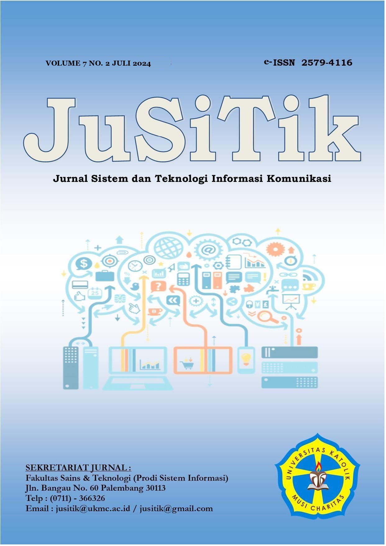 					View Vol. 7 No. 2 (2024): Jurnal Sistem dan Teknologi Informasi Komunikasi
				